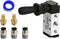 GHM PNEUMATIC 1/4"NPT 5 Way 2 Postion Lever Operated Valve Pneumatic Manual Valve Manual Control 4H210-08...