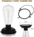 Replacement Solar Light Tops-Solar Light Bulbs for Outside-Solar Lanterns Outdoor Waterproof 2 Pack,One Thing, Three Uses, Multifunctional Size Co...