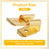 25pcs Electrical Double Male Female Adapter, Piggyback Spade Connectors to Single Female Brass 3 Way Adapter Dual Male Electrical Double Male Fema...