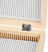 Acogedor Microscope Slides Storage Box, 100-Places Wooden Slide Storage Box with Lock Storage, Wooden Box for Microscope Slides, Lab Glass Prepare...