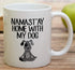 Retreez Funny Mug - Namaste Namastay Home with My Dog Dogs Lover Meditation Yoga 11 Oz Ceramic Coffee Mugs - Funny, Sarcasm, Motivational, Inspira...