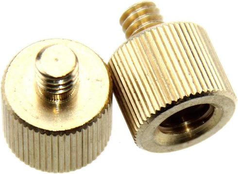 CAMVATE 3/8" -16 Female to 1/4"-20 Male Tripod Thread Reducer Adapter for Tripod(2 Pieses) - 1233...