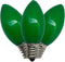 25 Pack C9 LED Replacement Christmas Light Bulbs, E17 Base Led Bulb Outdoor Christmas Lights, Waterproof Commercial Grade Holiday Decoration Repla...