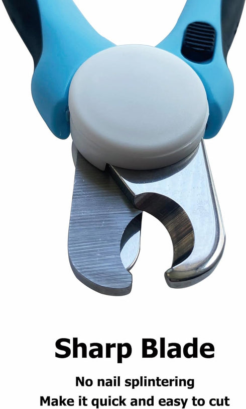 Dog Nail Clippers, Cat Nail Trimmer, Nail Clippers for dogs & cats paw, Pet Toenail Clipper for Medium Large dogs with Nail File, Claw Grooming Cl...
