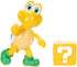 Super Mario Nintendo 4-Inch Green Koopa Troopa Poseable Figure with Question Block Accessory. Ages 3+ (Officially licensed)...