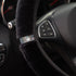 Velvet Fluffy Steering Wheel Cover, Diamond Bling Bling Crystal Rhinestones, Stretch Elastic Universal 15 in, Fit Vehicles, Sedans, SUVs, Vans, Tr...