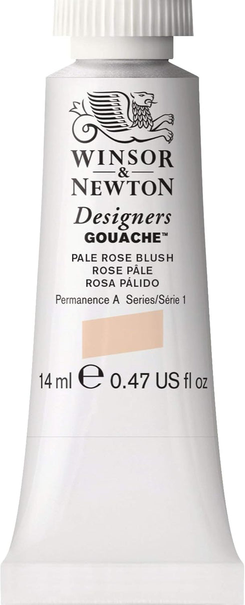 Winsor & Newton Designer's Gouache, 14 ml (0.47oz) tube, Pale Rose Blush...