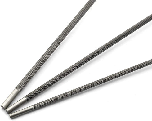 3pcs Chainsaw Chain Sharpening File Set Chainsaw Files Sharpener with Plastic Handle Woodworking Hand Tools 4.5mm...