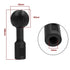 eMagTech Spherical Rotary Burr Carbon Steel Spherical File Spherical Grinding Head Power Tools Head Accessories for Engraving Carving Grinding Pol...