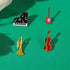 4pcs Guitar Violin Enamel Pins Cute Brooches Concert Metal Enamel Pins For Women Kids Friends for Clothes Hat Backpacks Jackets Shirt Decoration...
