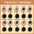 Eyebrow Pomade Kit, Brow Soap Set Gel Brow Tool for Natural Eyebrow, Waterproof Eye Brow Kit Transparent Eyebrow Shaping Gel Set?Soft Brown)...