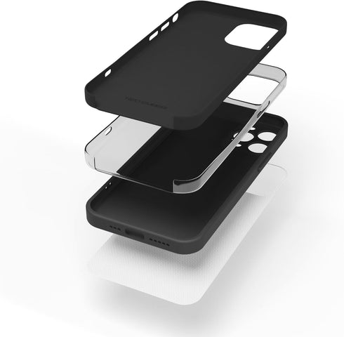 Shockproof Case for iPhone 13 Pro 6.1-Inch, Ultra Slim Protective Liquid Silicone Matte Finish Phone Case with Soft Anti-Scratch Microfiber Lining...