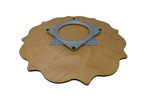 Shepherd Hardware 9548 6-Inch Square Lazy Susan Turntable, 500-lb Load Capacity...