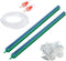 Saim 2 Piece Aquarium Air Stone Bars, 16 inch Bubbles Release Oxygen Diffuser Bar with 20ft Airline Tubing, 10 Piece Suction Cup and 2 Piece Valve...