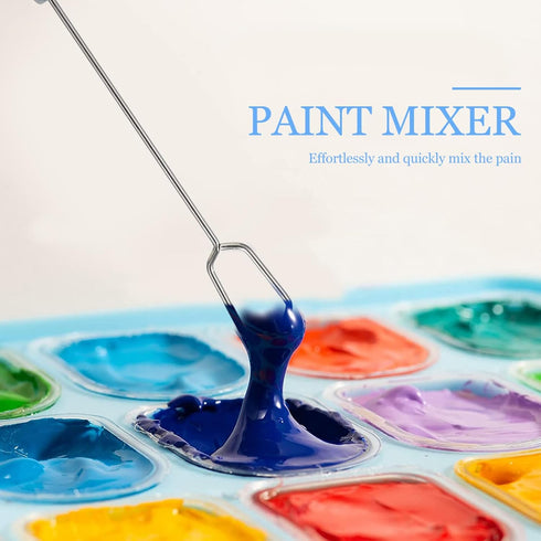 Ciieeo Paint Shaker Electric Handheld Painting Color Blender Tumbler Mixer for Pigment Electric Gouache Mixer Tools Stirrer Blender Acrylic Paint ...