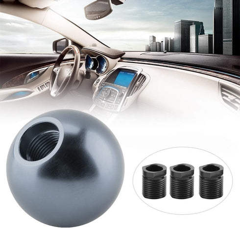 Aramox Gear Shift Knob, Car Universal Manual Knob Gear Shift Head Round Ball Shape ()...