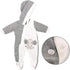 Baby Doll Clothes Casual Cute Handmade Elephant Long-Sleeved Clothing Set Outfit with Hat for 14-17 Inch Dolls Gift Set...