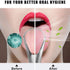Silvery Tongue Cleaner Brushes Tongue Scraper, Tounge Scrappers Stainless Steel, Portable Tongue Scraper Reduce Bad Breath and Freshing Breath for...