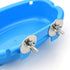 Bird Bath for Cage- Small Tub Bowl for Hang Inside Cage Birdbath Shower for Parrot/Parakeets/Cockatiels/Canary/Budgerigar (Blue)...