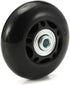 Luggage Suitcase Wheels 70mm x 24mm/2.75"x0.94" w/ABEC 608zz Skate Inline Outdoor Replacement Wheels, One Set of (2) Wheels (OD:70 W:24 ID:6 Axles...