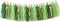 20PCS Green Paper Tassels Garland Banner Table Decor Party Tassels Banner Wedding Birthday Baby Shower Nursery Party Decorations Supplies...