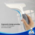 MR.SIGA Multi-Purpose Silicon Squeegee for Window, Glass, Shower Door, Car Windshield, Heavy Duty Window Scrubber, includes Suction Hook, 10 inch,...
