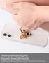 Allengel Bee Phone Ring Holder Finger Kickstand with Crystal, Cute Phone Ring Grip Holder for iPhone or Smartphone Cases, Gold Black...