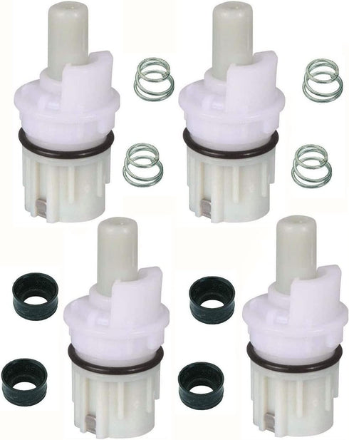 RP1740 faucet stem repair kit replacement compatible with two handle faucet plus RP4993 seat & spring – 4 Pack...