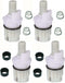 RP1740 faucet stem repair kit replacement compatible with two handle faucet plus RP4993 seat & spring – 4 Pack...