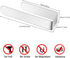 HUFEEOH 2 Pack Adhesive Hand towel holder, Sticky Towel Bar Towel Holder Wall Mounted, Stainless Steel Kitchen Towel Holder Hand Towel Rack for Ba...