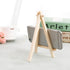 4pcs Mini Wood Display Easels, Small Table Top Easels, Artist Triangle Easels for Displaying Canvas Paintings, Weddings, Business Cards, Photos, C...