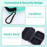 Phomemo D30 D35 Label Maker Case, Waterproof Storage Bag Compatible with NELKO P21/NIIMBOT D11/JADENS D110/SUPVAN E10 Label Printer, Fits for Mini...