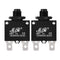 uxcell 2Pcs Thermal Overload Protector AC 125/250V 7A Push Button Reset Circuit Breaker...