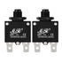 uxcell 2Pcs Thermal Overload Protector AC 125/250V 7A Push Button Reset Circuit Breaker...