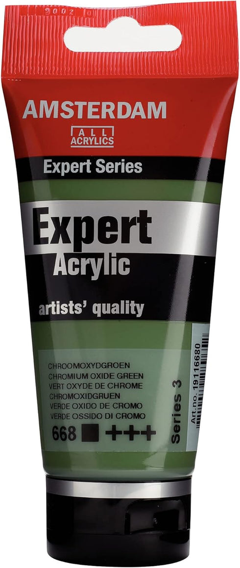 Amsterdam Talence Acrylic Paint T1911-668-0 Acrylic Color Expert Chromium Oxide Green 2.5 fl oz (75 ml)...