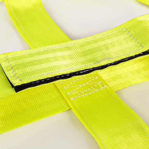 MOTO4U Universal Motorcycle Rear Wheel Tie down Strap in Yellow...