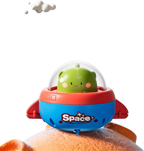 Animal Car Toddler Toys,Press and Go Toy Cars for Toddlers 1-3,1 Year Old Boy Birthday Gift,Space Theme Infant Car Toys for 1 Year Old Boy and Gir...