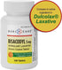 GeriCare Bisacodyl 5 mg Laxative Coated Tablet | Generic for Dulcolax | Stimulant Laxative | Gentle Overnight Constipation Relief 100 Count (Pack ...