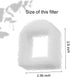 Cat Water Fountain Foam Filters, Compatible with Multiple Pet Fountain Dispenser Sponge Filters (12 Pcs)...