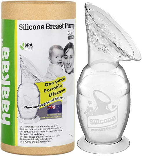 haakaa Gen.2 Manual Breast Pump 150ml/5.4oz...