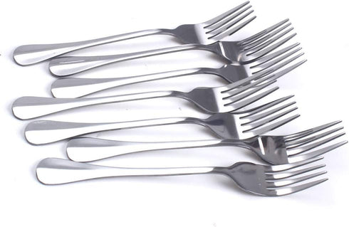 12 Pcs Stainless Steel Forks, Extra Silverware Replacement Flatware Set Forks...