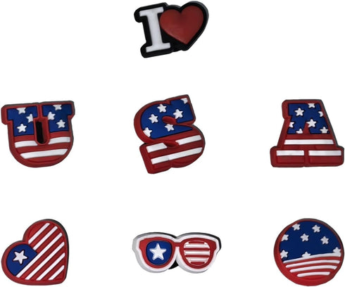 50 pcs Soccer Shoe Charms, PVC Construction, Soccer Themed Designs for Soccer Lovers...