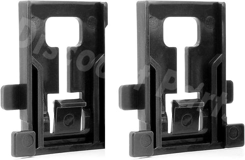 2PCS W10195840 Dishwasher Rack Adjuster Positioner Replacement Part for Whirlpool Kenmore Kitchenaid Dishwashers - Replaces WPW10195840 (2 Pack)