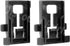 2PCS W10195840 Dishwasher Rack Adjuster Positioner Replacement Part for Whirlpool Kenmore Kitchenaid Dishwashers - Replaces WPW10195840 (2 Pack)