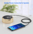 3.5mm Aux Audio Cable 5ft, Nylon Braided Auxiliary Cord, Stereo Audio Jack Adapter Cable for Headphone, Car Audio, Laptop, Smartphone, Home Stereo...