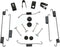 ACDelco Professional 18K2479 Rear Drum Brake Spring Kit with Springs, Pins, Retainers, and Caps...