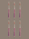 Disposable Toothbrush, Convenient for Travel and Guests (6 Pack) Colors Vary, Individually Packaged, Various...