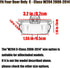 Car Led Door Logo Light Ground Courtesy Door Light Projector 4Pcs Compatible with C Class W204 C200 2008-2013 C230 C280 2008 C260 C300 2010-2014.....