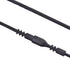 uGems 10 18-inch Black Silicone Rubber Tubing Cord Necklaces with Locking Clasp 2mm...