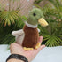 Cute Mallard Duck Plush Stuffed Animal Pillow Toys Lifelike Green Duck Stuffed Animal Plush Plushie Toy Soft Plush Doll for Birthday Kids Gifts Ho...